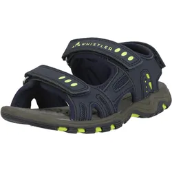 Sandale WHISTLER "Acamas", Gr. 33, blau (dunkelblau), Polyurethane, klassisch, Schuhe, aus atmungsaktivem Material