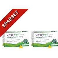  Glycowohl Omega-3 Kapseln 917 mg vegan + DHA +