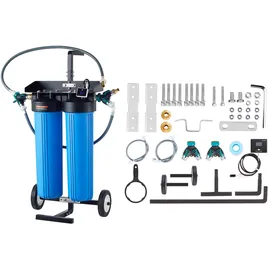 Vevor Deionisiertes Wassersystem für die Autowäsche, Wasserdeionisierer mit integriertem TDS-Messgerät, fleckenfreier Wasserfleckenentfernerfilter mit doppeltem Ausgangsmodus, für Autos
