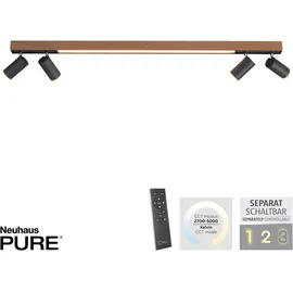 neuhaus pure PURE Lines Spot 1 dimmbar Holz/Aluminium 120 x 19 x 16 cm