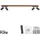 neuhaus pure PURE Lines Spot 1 dimmbar Holz/Aluminium 120 x 19 x 16 cm