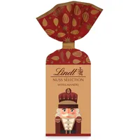 Lindt Schokolade zu Weihnachten | 100g | Nuss Sélection Weiße Mandeln | Knackige Mandeln umhüllt von feinster weißer Schokolade | Schokoladengeschenk