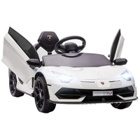 Homcom Kinder Elektroauto 12V Elektrisches Kinderfahrzeug, mit MP3-Player, Hupe,