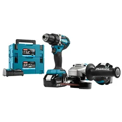 Makita 18 Volt Kombi-Set Bohren, Schrauben und Schleifen