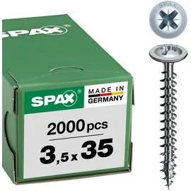 SPAX Rückwandschraube 3,5 x 35 mm 2000 Stück