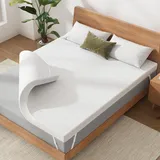 Topper 180x200cm, 10CM Höhe Matratzen Topper 180x200 H2 H3, Gel Matratzentopper Schlafsofa Bett Gelschaum, Mattress Topper 180x200 Gelschaum Topper, Atmungsaktiv & Waschbar, Certipur-US Zertifiziert