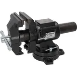 KS Tools 512.5060 COMPETITION Parallel-Schraubstock mit Drehteller, 5′′, 125 mm