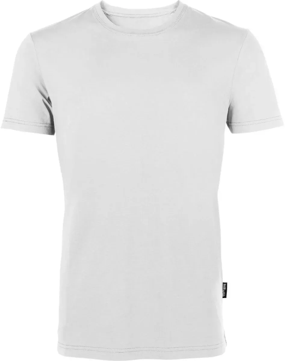 HRM Herren T-Shirt 'Luxus Rundhals' 101 white 5XL