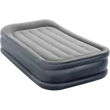 Intex Dura-beam Basic Deluxe Twin Luftmatratze - Grey - 99x191x42 cm