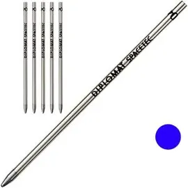 Diplomat Kugelschreibermine M blau, 5 St.