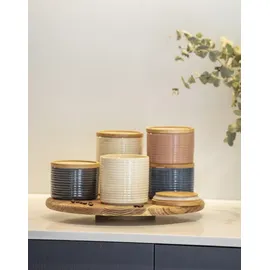 Ladelle STAX Vorratsdose beige 9 cm