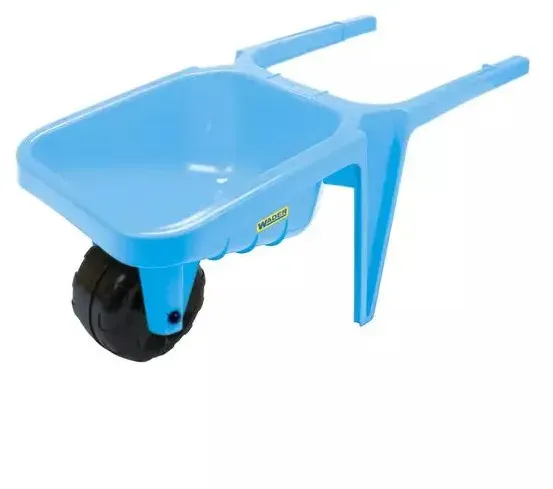 Wader: Riesige Sandkasten-Schubkarre – blau