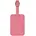 Kofferanhänger für Koffer und Taschen mit verstellbarem Riemen inklusive Adresskarte Set aus 2 Stück Pink/Rosa Pink Glitch