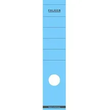Falken Ordneretiketten 11286895 Blau 60 x 290 mm 10 Blatt