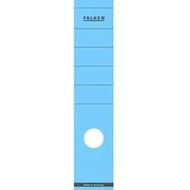 Falken Ordneretiketten 11286895 Blau 60 x 290 mm 10 Blatt