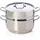 Excelsa Soul Kitchen Dampfgarer Cooking Light Plus silberfarben