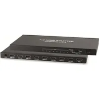 Smart SMART-MULTIMEDIA 1x8, Metall, 4K60Hz