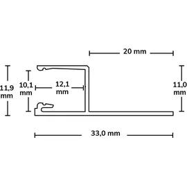 ISOLED LED Fliesenprofil UP10 Zubehör