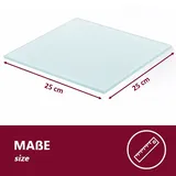 Eckregal Glasregal Bad Küche Ablage Glas Wandmontage - versch. Größen und Farben