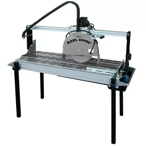 SET - Alu-Steintrennmaschine D20, 800 mm Art. 31053 - Zubehör 1 wählen: Transporträder; Zubehör 2 wählen: Trennscheibe Terr Ultra