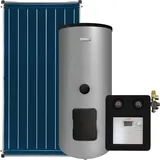 4,2m2 Junkers Bosch Solaranlage SO419 mit FCC220-2V, WS 300-5 PK1 C, Aufdach
