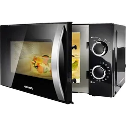 Hanseatic Mikrowelle »634711«, Mikrowelle, 700 W, Auftaufunktion, 6 Leistungsstufen Hanseatic schwarz