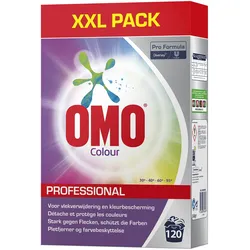 Pro Formula Omo Professional Colorwaschmittel, geweb- und farbschonend, ab 30°C 120 Wäschen