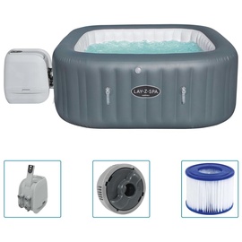 BESTWAY Lay-Z-Spa Aufblasbarer Whirlpool Hawaii HydroJet Pro