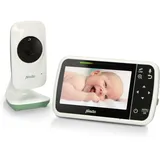 Alecto Babyphone DVM149GN (Babyphone mit Kamera und 4.3"-Farbdisplay, Weiß/Grün - Weiß