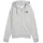 Puma Essentials Small No. 1 Logo Comfort French Terry Kapuzenjacke Damen 04 light gray heather L