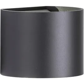Fischer & Honsel Außenwandleuchte Metall 14x12 cm 1-flammig schwarz