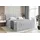 altdecor Boxspringbett mit Matratze und Lattenrost - VELANTO KING - 160x200 cm - Grau Monolith - Topper, Fußteil, Polsterbett mit Bettkasten, Bett... - Hellgrau