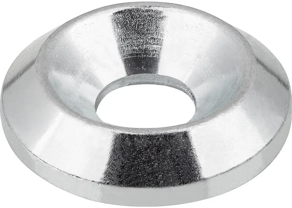 Abdeckscheiben galv, verzinkt für Senkkopfschrauben, D: 6,4mm VPE 50 Stück