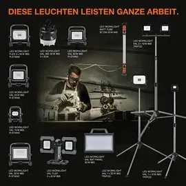 Osram LED Aussen-Strahler WORKLIGHTS Value R-STAND 20W 865 Kaltweiss 4099854430398