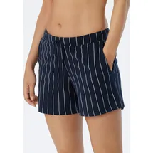 SCHIESSER Damen, Schlafhose kurz, Baumwolle, Shorty + Relax Pyjamaunterteil, Multicolor 1_179388, 46 EU - 46