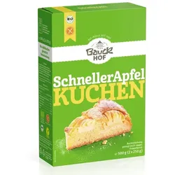 Der schnelle Apfelkuchen BIO