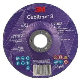 3M Trennscheibe CubitronTM 3 D125x2,5mm Bohrung 22,23mm