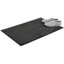 Relaxdays Schmutzfangmatte 90 x 60 cm Grau/Schwarz