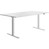 TOPSTAR Büroschreibtisch E-Table Weiß