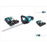 Makita DUH 507 RM2 Akku Heckenschere 18 V 50 cm + 2x Akku 4,0 Ah + Ladegerät