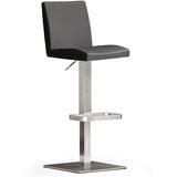 MCA Furniture Robas Lund Barhocker Schwarz - Edelstahl