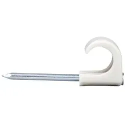 Schneider Electric 2041274 Nagelschelle TC8-12 Nagel: (2,0/35/24mm) hellgrau Thorsman100 Stck/Packung  - 100 Stück