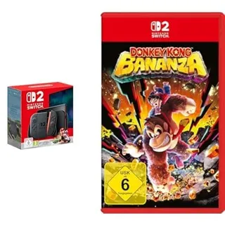 Nintendo Switch 2 + Mario Kart World + Donkey Kong Bananza