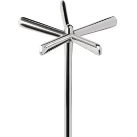 Alessi Bâton Lélé Design-Barschläger für Cocktails, aus Edelstahl 18/10 mit Gerändeltem Griff