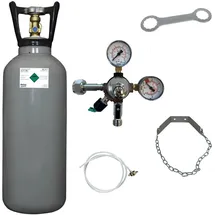 BieTal BieTal® Umrüstsatz Umbauset Quooker CO2 Kohlensäure 6kg Flasche Umrüstung Zubehörset