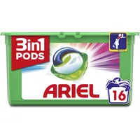 Ariel 3-in-1 Pods Farbe & Style Kaffeekapseln, 16 Waschgänge