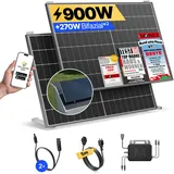 onLite: 900 Watt Balkonkraftwerk - Gartenhaus / ohne Speicher / 5m