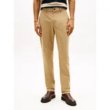 Tommy Hilfiger Denton Chinohose Straight Fit Beige 38 32