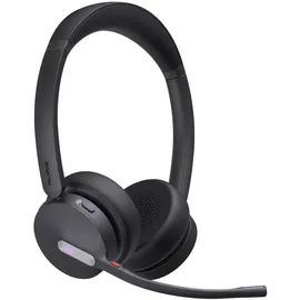 Yealink WH64 Dual Teams Headset, Kabellos, On-Ear, Schwarz