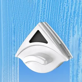 joybos Fensterwischer Doppelseitiger magnetischer 15-24 mm Weiß
